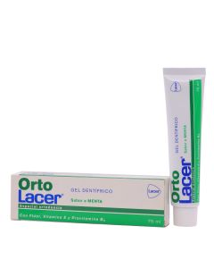 OrtoLacer Gel Dentífrico Menta 75ml