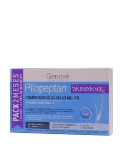 Pilopeptan Woman 5 Alfa R Comprimidos Cabello Mujer 60 Comprimidos Pack 2 Meses Genove
