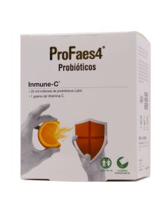ProFaes4 Inmune C Probióticos 14 Sobres Efervescentes Sabor Naranja
