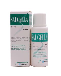 Saugella Attiva Jabón Íntimo 250ml