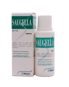 Saugella Attiva Jabón Íntimo 250ml