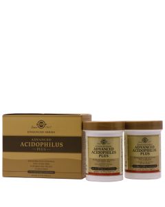 Solgar Advanced Acidophilus Plus 60 Cápsulas + 60 Cápsulas Flora Intestinal