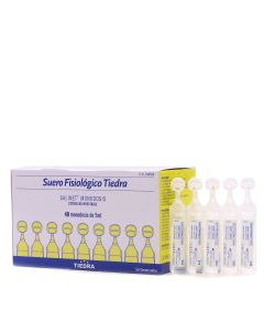 Suero Fisiológico Tiedra Salinet 40 Monodosis 5ml