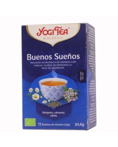 Ýogi Tea Buenos Sueños 17 Bolsitas Infusión Ayurvédica