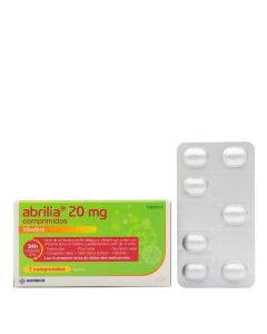 Abrilia 20mg Bilastina 7 Comprimidos 