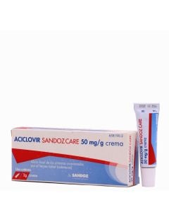 Aciclovir Sandoz Crema 2g Herpes Labial