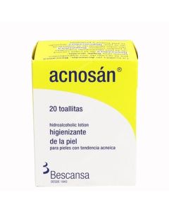 Acnosan Toallitas Bescansa 20 Toallitas Acné