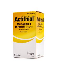 Actithiol Mucolítico Infantil 20 mg/ml Solución Oral 200ml        