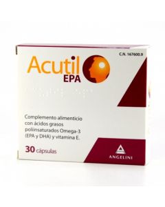 Acutil EPA 30 Cápsulas Angelini