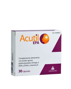 Acutil EPA 30 Cápsulas 