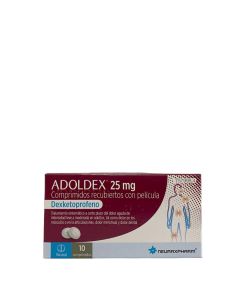 Adoldex 25mg 10 Comprimidos