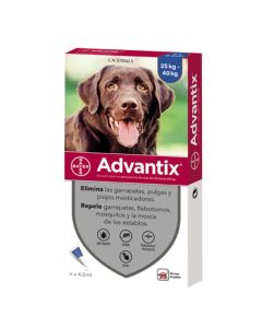 Advantix Perros 25Kg-40Kg 4 Pipetas x 4ml       