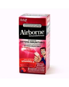 Airborne Inmunodefensas Sabor Frutos del Bosque Schiff 32Comp