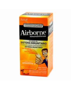Airborne Inmunodefensas Sabor Naranja Schiff 32 Comprimidos