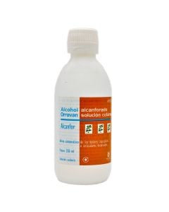 Alcohol Alcanforado Orravan Solución Cutánea 250ml