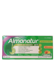 Almanatur 20 Stick Sabor Melocotón