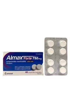 Almax Forte Sabor Cola 48 Comprimidos Masticables