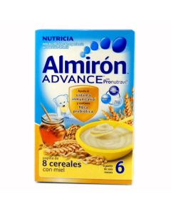 Almirón Advance 8 Cereales con Miel 500g