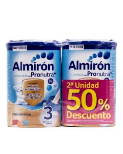 Almirón Advance 3 Crecimiento con Pronutra 800g + 800g Bipack