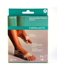 Feet Almohadilla Plantar P Calzado Cerrado Farmalastic 1 Par