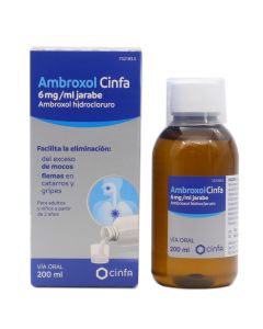 Ambroxol Cinfa Jarabe 6mg/ml 200ml