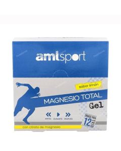 AMLSport Magnesio Total Gel Sabor Limón Ana María Lajusticia 12 Sobres