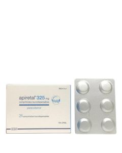 Apiretal 325 mg 24 Comprimidos Bucodispersables Paracetamol