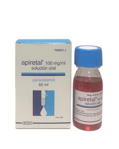 Apiretal 100 mg/ml Solución Oral 60 ml Paracetamol