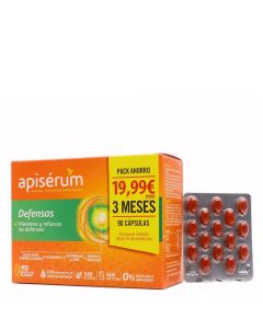 Apiserum Defensas Pack Ahorro 90 Cápsulas      