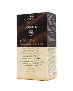  Apivita My Color Elixir 5.03 Light Brown Natural Gold Coloración Permanente Natural