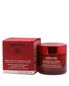 Apivita Wine Elixir Crema de Noche Antiarrugas Reafirmante 50ml