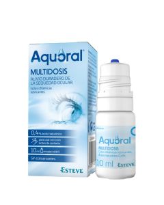 Aquoral Multidosis Gotas Oftálmicas Lubricantes 10ml