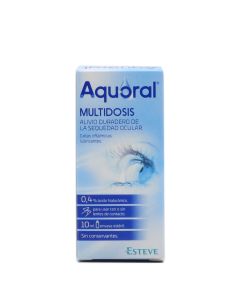 Aquoral Gotas Oftálmicas Lubricantes con Ácido Hialurónico 0,4% 10 ml