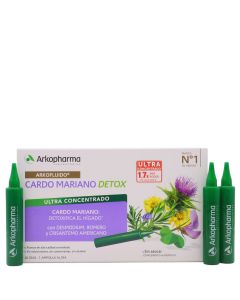 Arkofluído Cardo Mariano Detox 20 Ampollas