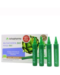 Arkopharma Alcachofa Bio Hinojo Bio 20 Ampollas Bebibles