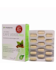 Arkopharma Cafe Verde Med 800 30 Cápsulas ArkoDiet Control de Peso