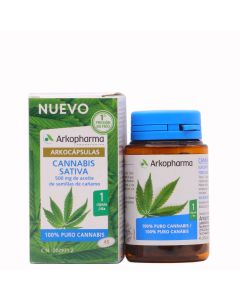 Arkopharma Cannabis Sativa 45 Cápsulas