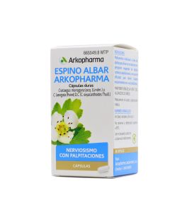 Arkopharma Espino Albar 350mg 48 Cápsulas Nerviosismo con Palpitaciones