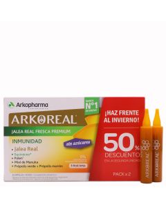 Arkopharma Jalea Real Fresca Pack Inmunidad 40 Ampollas-1