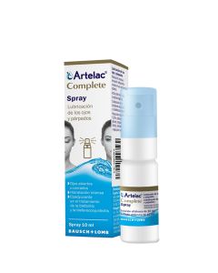Artelac Complete Spray Lubricación de los Ojos y Párpados 10ml Bausch & Lomb