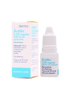 Artific Colirio en Solución 10ml Bausch & Lomb