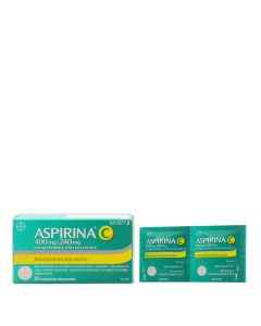 Aspirina C 20 Comprimidos Efervescentes