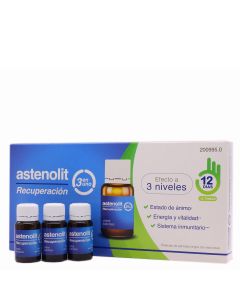Astenolit Recuperación 3 en 1 12 Viales Bebibles