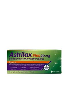 Astrilax Flas 20mg 10 Comprimidos Bucodispersables