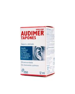 Audimer Tapones Solución Limpieza Oídos Audiclean 12ml