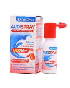 Audispray Ultra Tapones Cerumen 20ml Diepharmex