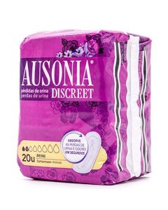 Ausonia Discreet Mini 20 Compresas Para Pérdidas de Orina