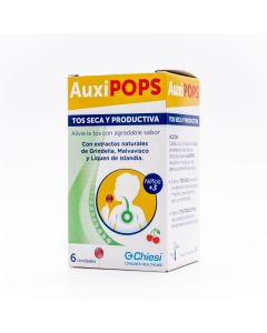 AuxiPops 6 Pastillas para Chupar de Chiesi