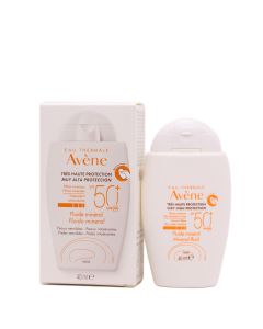 Avene Solar Fluido Mineral SPF50+ 40ml