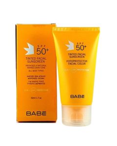 Babe Fotoprotector Facial Color SPF50+ 50 ml